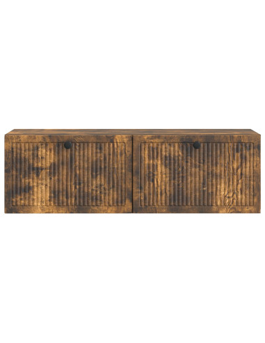 Mobile Porta TV da Muro Rovere Fumo 98 x 31 x 30 cm