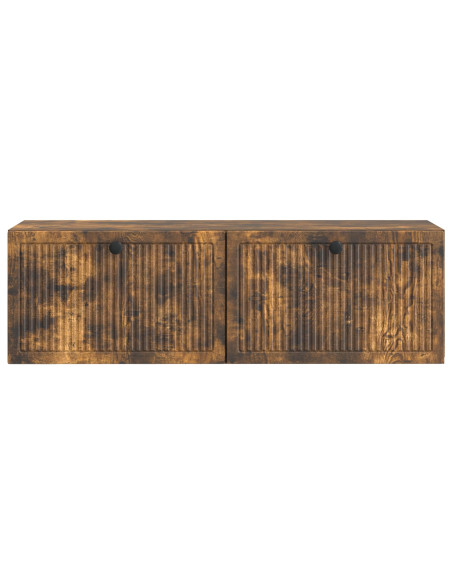 Mobile Porta TV da Muro Rovere Fumo 98 x 31 x 30 cm