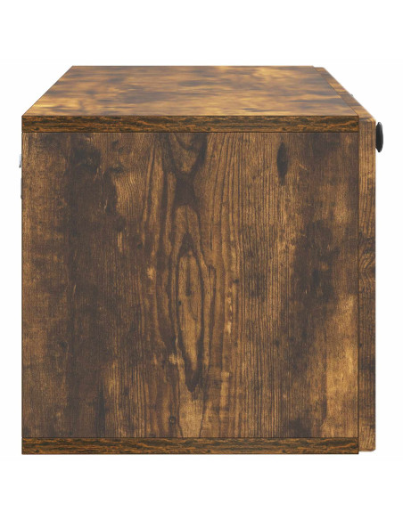Mobile Porta TV da Muro Rovere Fumo 98 x 31 x 30 cm