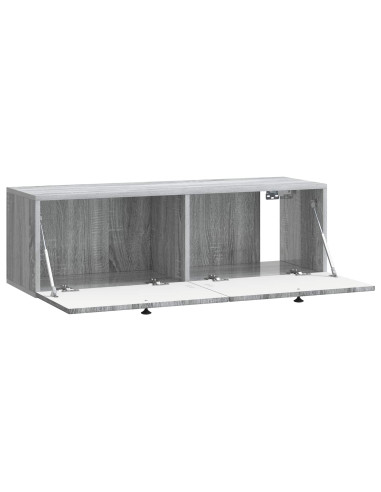 Mobile Porta TV da Muro Grigio Sonoma 98 x 31 x 30 cm