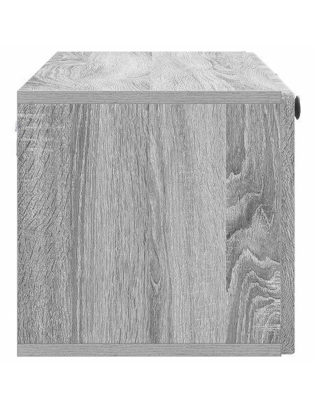 Mobile Porta TV da Muro Grigio Sonoma 98 x 31 x 30 cm