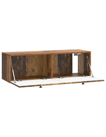 Mobile Porta TV da Muro Legno antico 98 x 31 x 30 cm