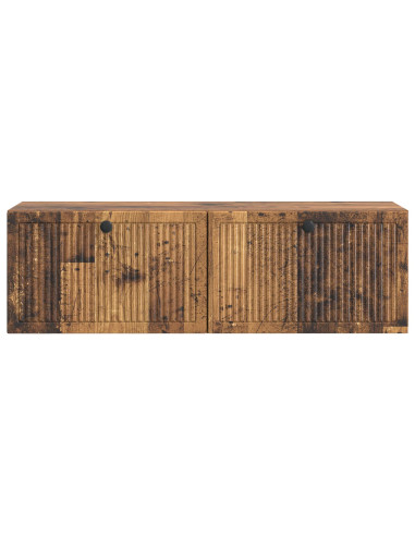 Mobile Porta TV da Muro Legno antico 98 x 31 x 30 cm