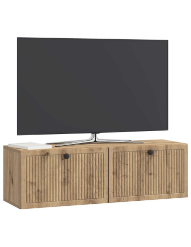 Mobile Porta TV da Muro Rovere Artigianale 98 x 31 x 30 cm