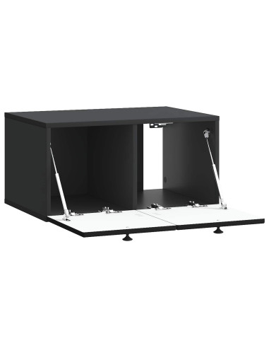 Mobile Porta TV da Muro Nero 59,5 x 41 x 30 cm