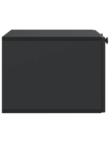 Mobile Porta TV da Muro Nero 59,5 x 41 x 30 cm