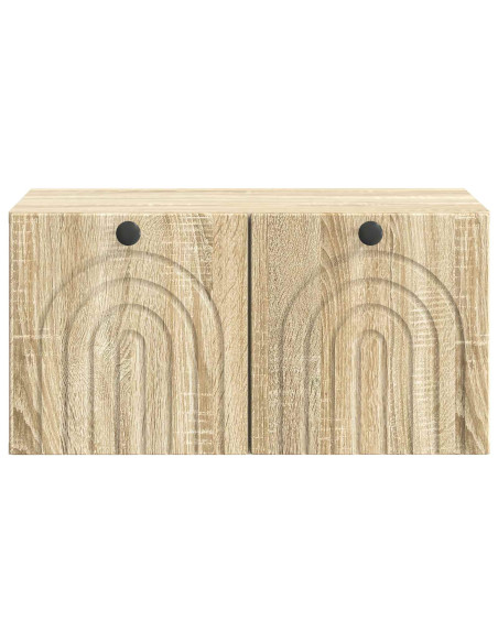 Mobile Porta TV da Muro Rovere Sonoma 59,5 x 41 x 30 cm