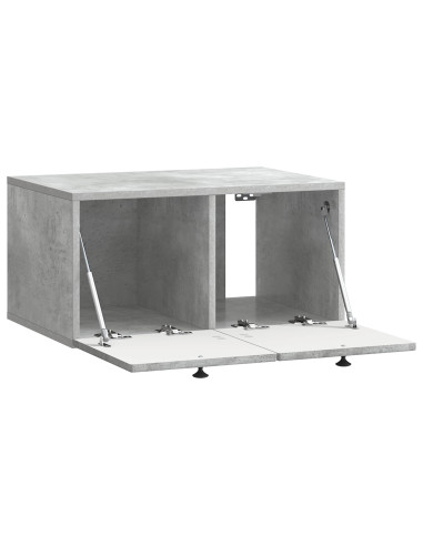 Mobile Porta TV da Muro Grigio Cemento 59,5 x 41 x 30 cm