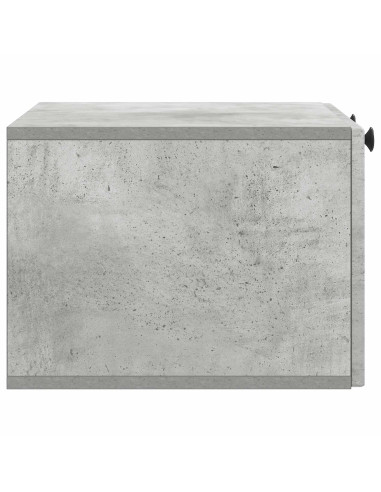Mobile Porta TV da Muro Grigio Cemento 59,5 x 41 x 30 cm