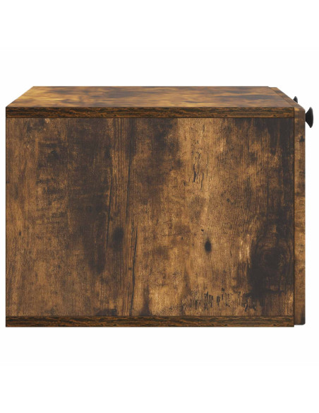 Mobile Porta TV da Muro Rovere Fumo 59,5 x 41 x 30 cm