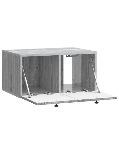 Mobile Porta TV da Muro Grigio Sonoma 59,5 x 41 x 30 cm