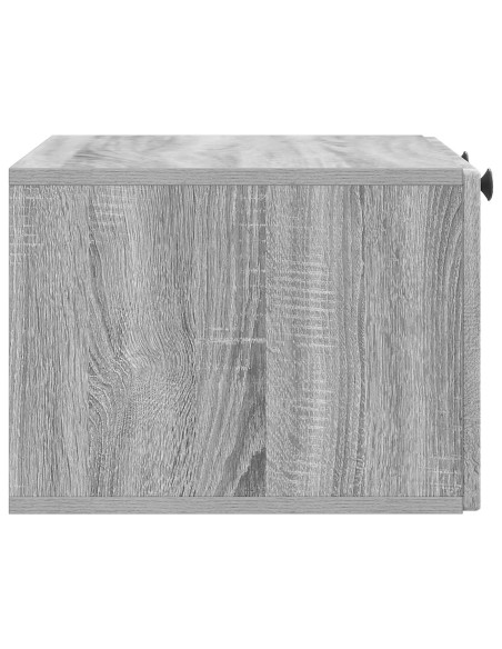 Mobile Porta TV da Muro Grigio Sonoma 59,5 x 41 x 30 cm