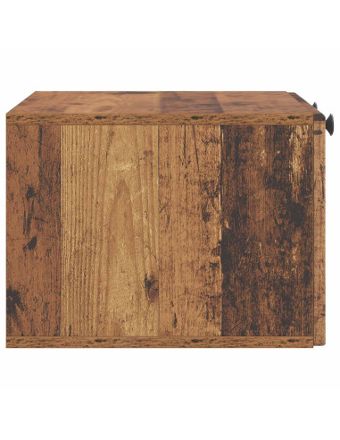 Mobile Porta TV da Muro Legno antico 59,5 x 41 x 30 cm