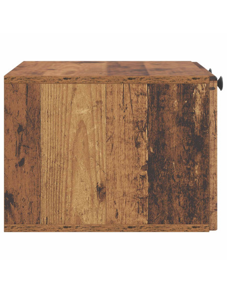 Mobile Porta TV da Muro Legno antico 59,5 x 41 x 30 cm