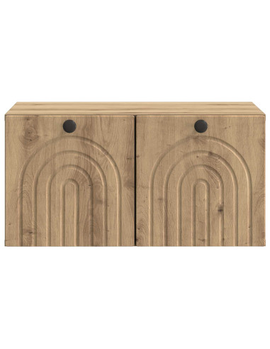 Mobile Porta TV da Muro Rovere Artigianale 59,5 x 41 x 30 cm