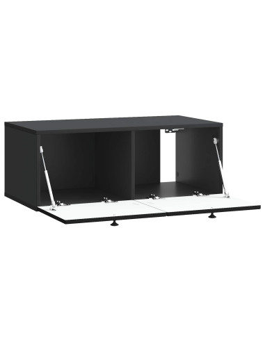 Mobile Porta TV da Muro Nero 78,5 x 41 x 30 cm