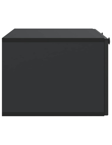 Mobile Porta TV da Muro Nero 78,5 x 41 x 30 cm