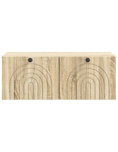Mobile Porta TV da Muro Rovere Sonoma 78,5 x 41 x 30 cm