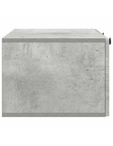 Mobile Porta TV da Muro Grigio Cemento 78,5 x 41 x 30 cm