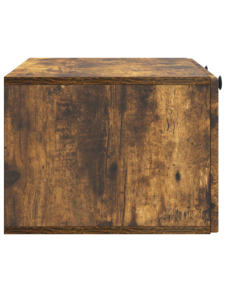 Mobile Porta TV da Muro Rovere Fumo 78,5 x 41 x 30 cm