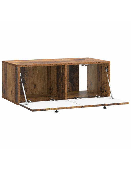 Mobile Porta TV da Muro Legno antico 78,5 x 41 x 30 cm