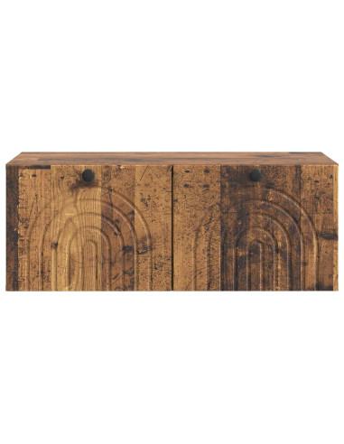Mobile Porta TV da Muro Legno antico 78,5 x 41 x 30 cm