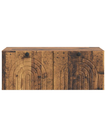 Mobile Porta TV da Muro Legno antico 78,5 x 41 x 30 cm