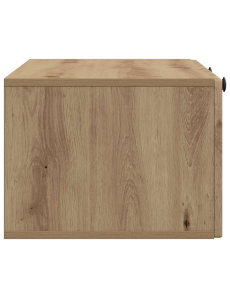 Mobile Porta TV da Muro Rovere Artigianale 78,5 x 41 x 30 cm