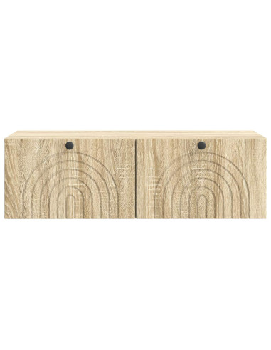 Mobile Porta TV da Muro Rovere Sonoma 98 x 41 x 30 cm