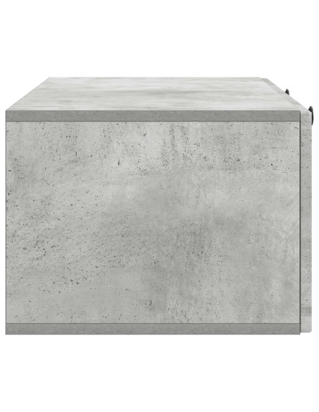 Mobile Porta TV da Muro Grigio Cemento 99 x 41 x 30 cm