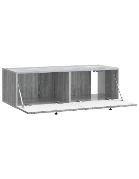 Mobile Porta TV da Muro Grigio Sonoma 99 x 41 x 30 cm