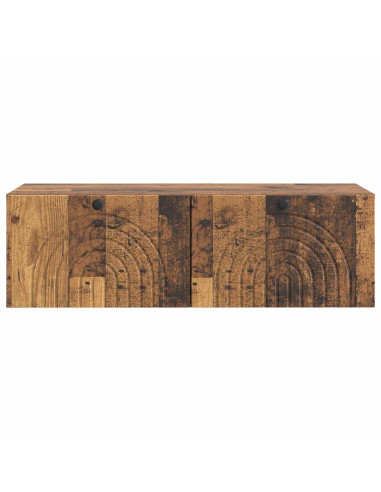 Mobile Porta TV da Muro Legno antico 99 x 41 x 30 cm