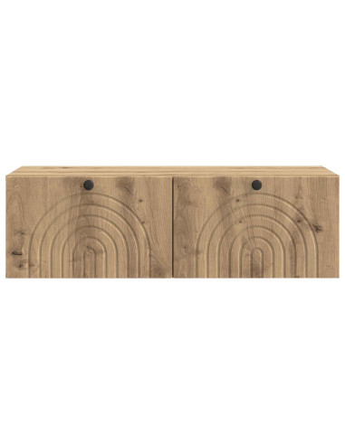 Mobile Porta TV da Muro Rovere Artigianale 99 x 41 x 30 cm