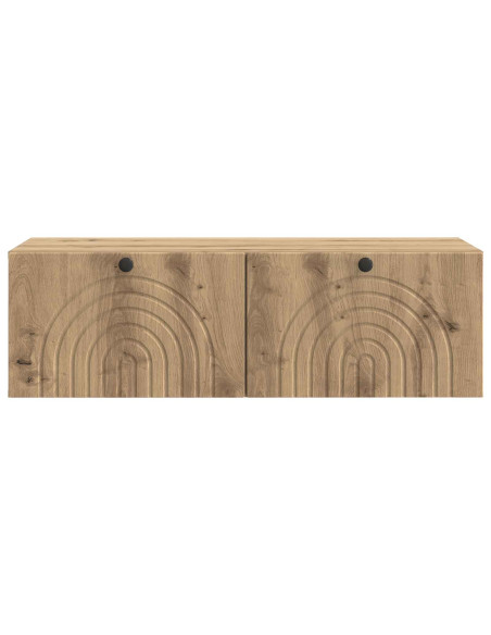 Mobile Porta TV da Muro Rovere Artigianale 99 x 41 x 30 cm