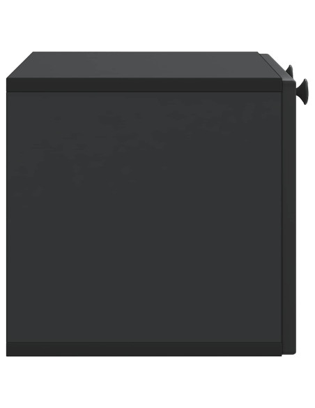 Mobile Porta TV da Muro Nero 59,5 x 31 x 30 cm