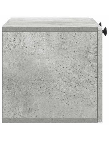 Mobile Porta TV da Muro Grigio Cemento 59,5 x 31 x 30 cm