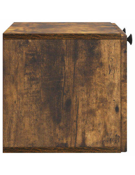 Mobile Porta TV da Muro Rovere Fumo 59,5 x 31 x 30 cm