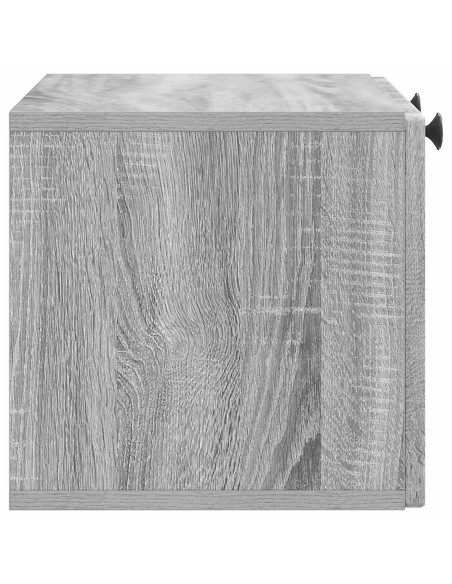Mobile Porta TV da Muro Grigio Sonoma 59,5 x 31 x 30 cm