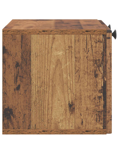 Mobile Porta TV da Muro Legno antico 59,5 x 31 x 30 cm