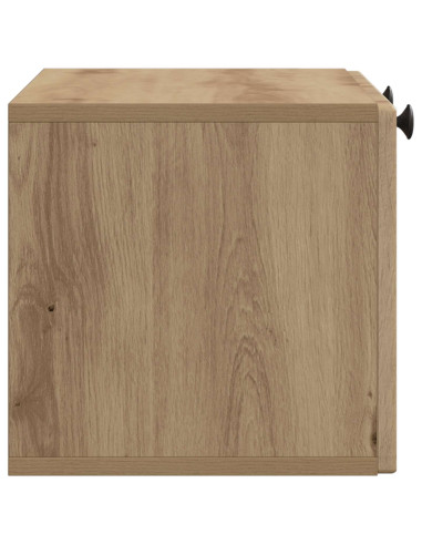 Mobile Porta TV da Muro Rovere Artigianale 59,5 x 31 x 30 cm