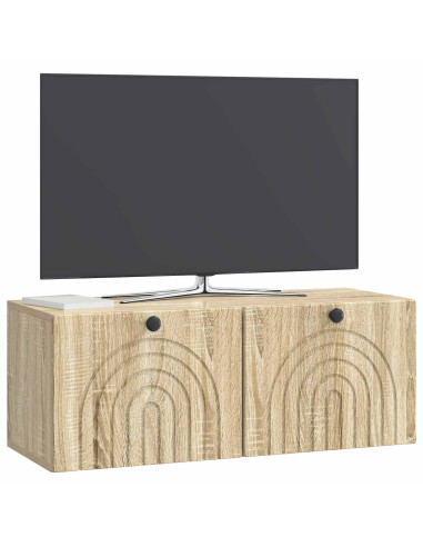Mobile Porta TV da Muro Rovere Sonoma 78,5 x 31 x 30 cm