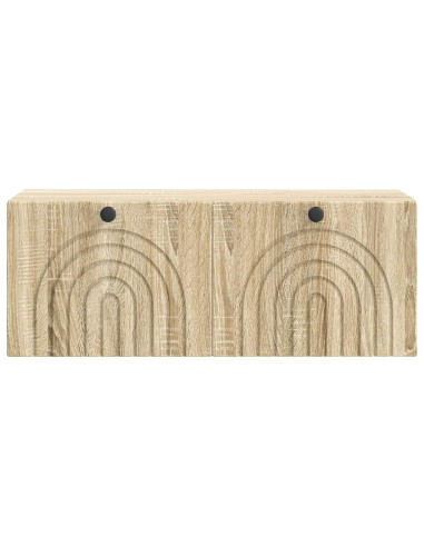 Mobile Porta TV da Muro Rovere Sonoma 78,5 x 31 x 30 cm