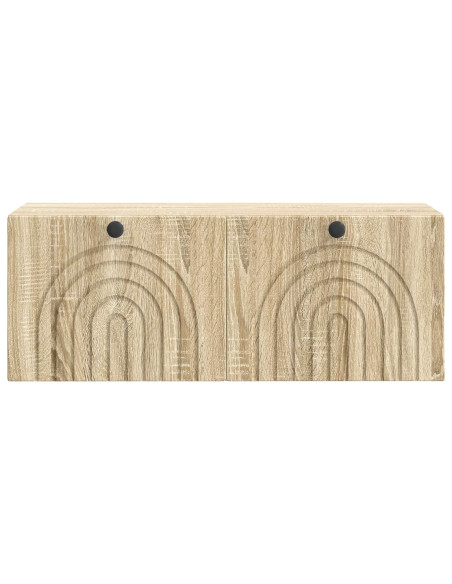 Mobile Porta TV da Muro Rovere Sonoma 78,5 x 31 x 30 cm