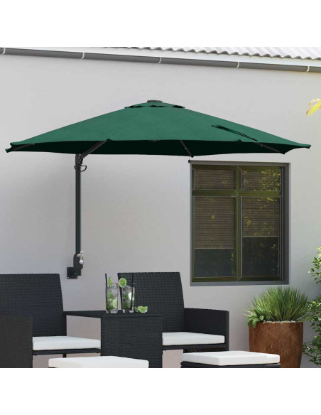 Ombrello da giardino Verde 248 x 248 x 148 cm