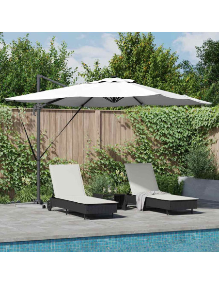 Ombrellone Sabbia 286 x 284 x 270 cm Alluminio e Poliestere
