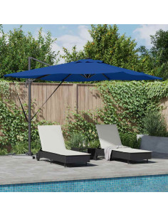 Ombrellone Blu Azzurro 286 x 284 x 270 cm 2