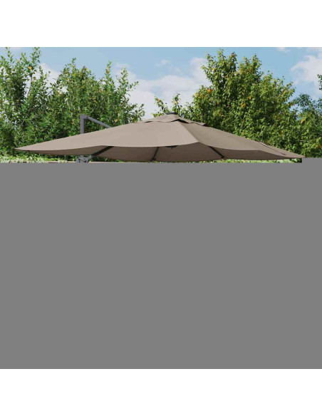 Ombrellone Talpa 352 x 251 x 265 cm Poliestere e Alluminio