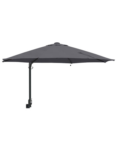 Ombrello da giardino Antracite 248 x 248 x 148 cm