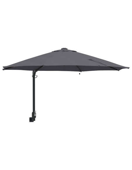 Ombrello da giardino Antracite 248 x 248 x 148 cm