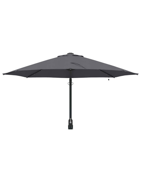 Ombrello da giardino Antracite 248 x 248 x 148 cm